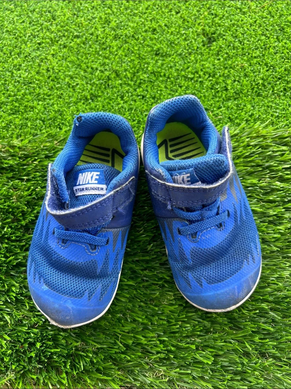 Nike Blue Kids' Star Runner Trail Sneakers